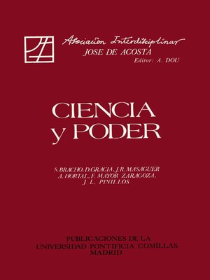 cover image of Ciencia y poder